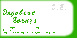 dagobert boruzs business card